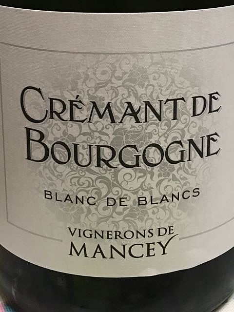Vignerons de Mancey Crémant de Bourgogne Blanc de Blancs