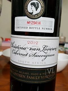 Christina Van Loveren Cabernet Sauvignon