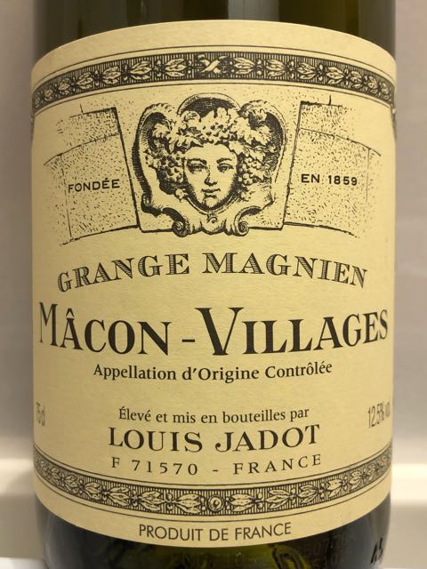 Louis Jadot Mâcon Villages Grange Magnien(ルイ・ジャド