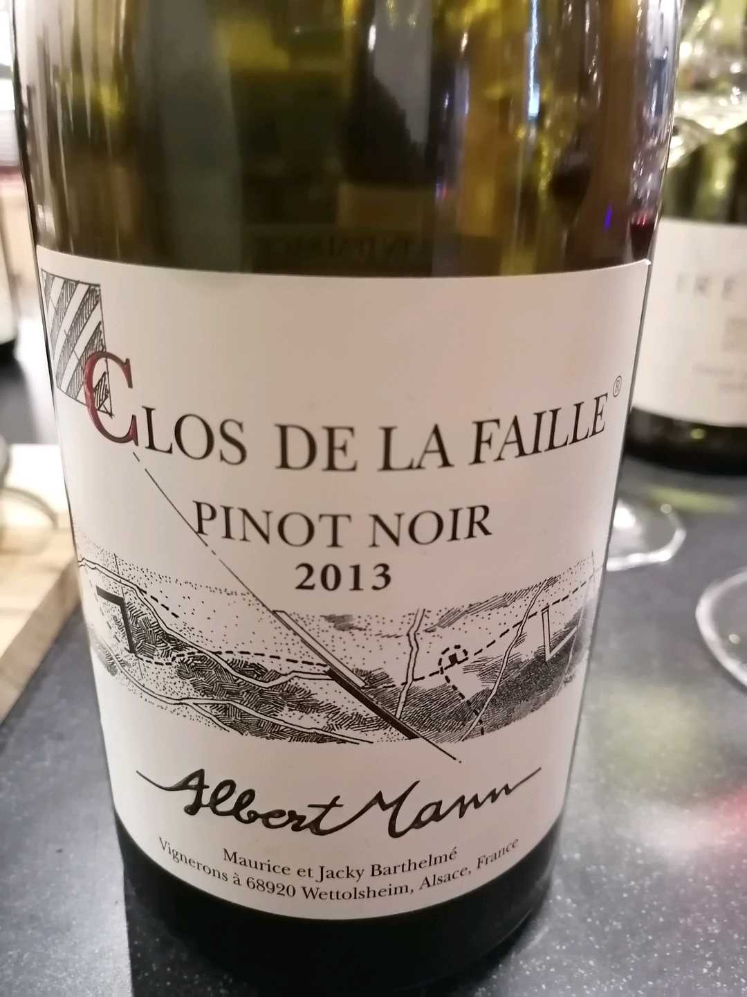 Albert Mann Clos de la Faille Pinot Noir(アルベール・マン