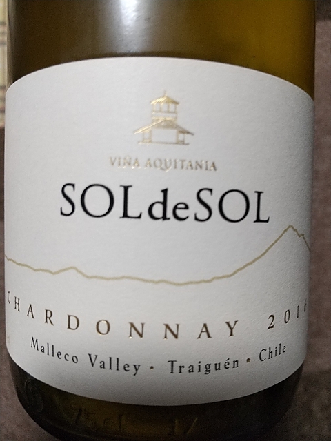 Aquitania Sol de Sol Chardonnay
