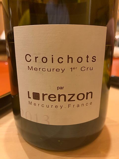 Lorenzon Mercurey 1er Cru Croichots