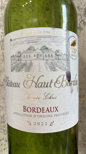 Ch. Haut Bardin Cuvée Chris