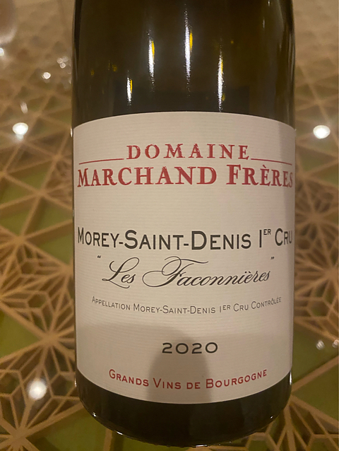 Dom. Marchand Frères Morey Saint Denis 1er Cru Les Faconnières