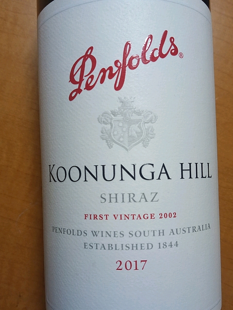 Penfolds Koonunga Hill Shiraz