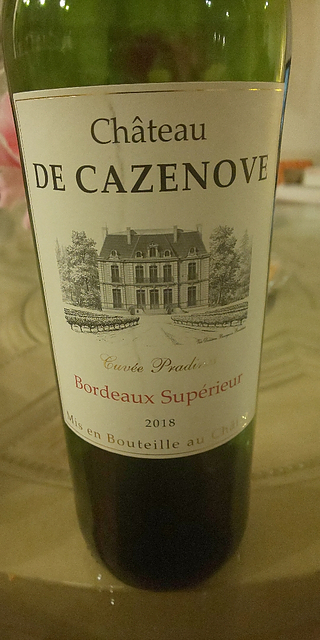 Ch. de Cazenove(シャトー・ド・カズノーヴ)