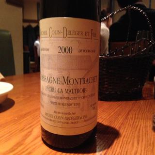 Michel Colin Deléger et Fils Chassagne Montrachet 1er Cru La Maltroie