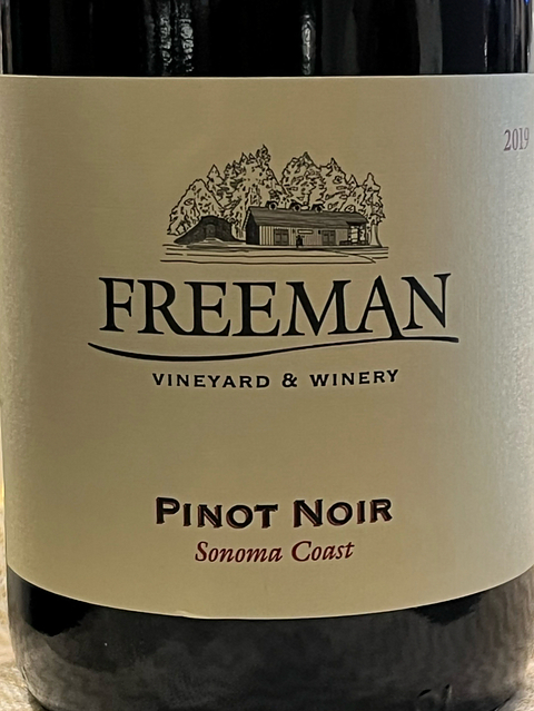 Freeman Sonoma Coast Pinot Noir(フリーマン ソノマ・コースト ピノ・ノワール)