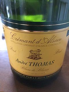 André Thomas Crémant d'Alsace Blanc de Blancs Brut
