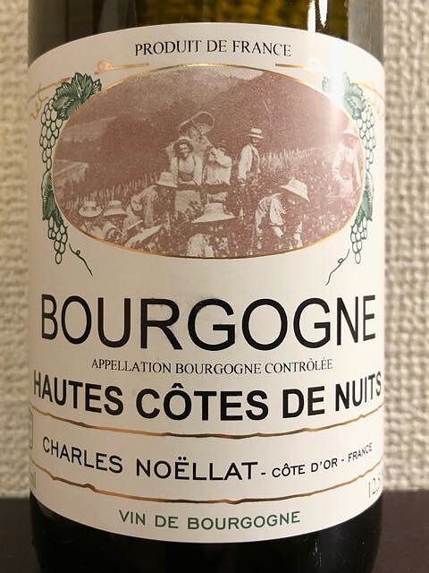 Charles Noëllat Bourgogne Hautes Côtes de Nuits Blanc(シャルル・ノエラ ブルゴーニュ オート・コート ド・ニュイ ブラン)