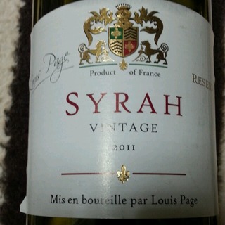 Louis Page Syrah Reserve