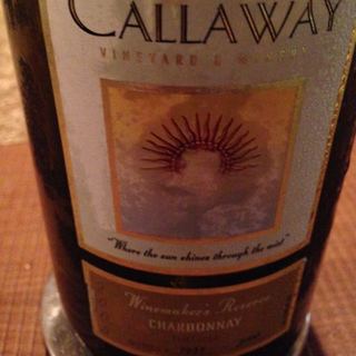 Callaway Winemaker's Reserve Chardonnay(キャロウェイ ワインメーカーズ・リザーブ シャルドネ)