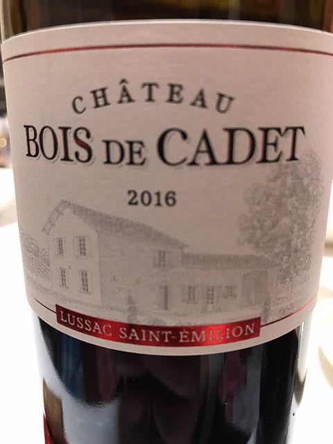 Ch. Bois de Cadet