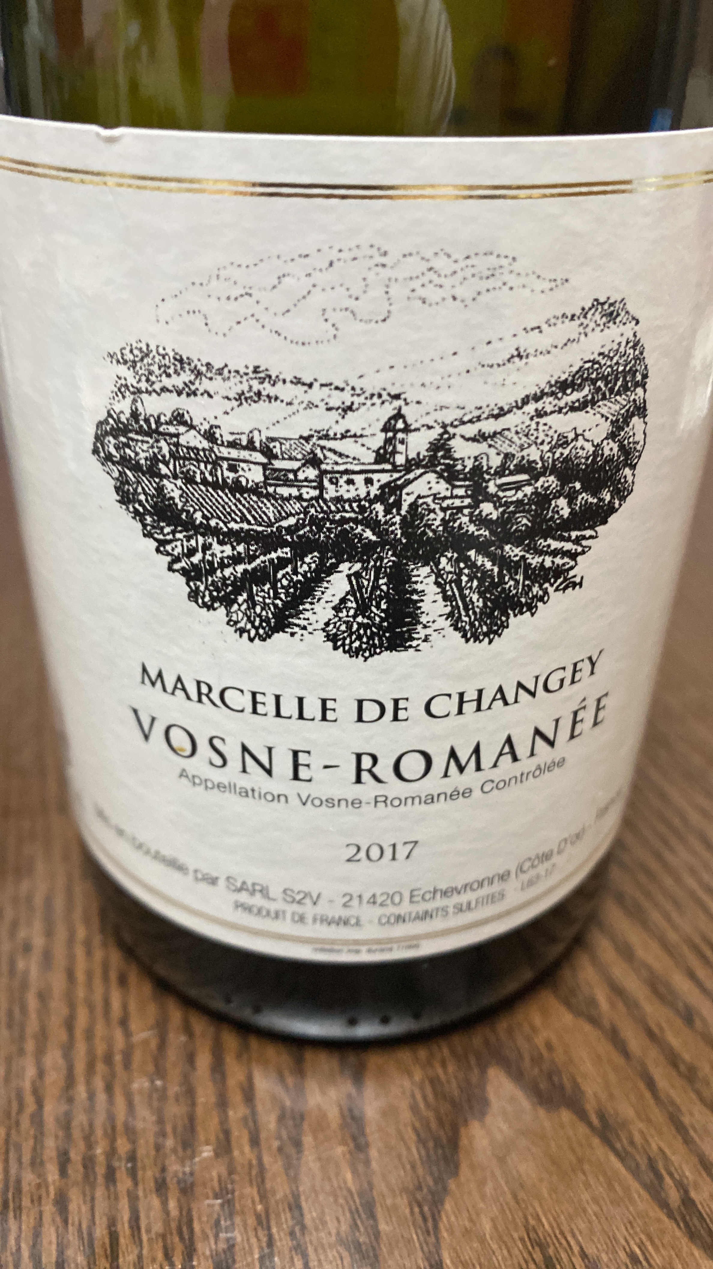 Marcelle de Changey Vosne Romanée(マルセル・ド・シャンジェ