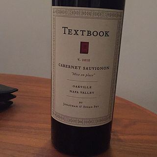 Textbook Cabernet Sauvignon Mise en place 2010(テキストブック カベルネ・ソーヴィニヨン ミゾン・プラス)