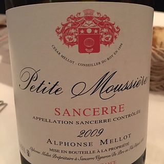 Alphonse Mellot Sancerre Petite Moussière(アルフォンス・メロ サンセール プティ・ムシエール)