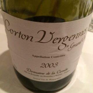 Dom. de la Combe Corton Vergennes Grand Cru