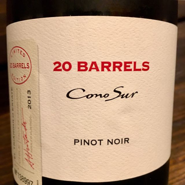 Cono Sur 20 Barrels Pinot Noir(コノ・スル 20・バレル