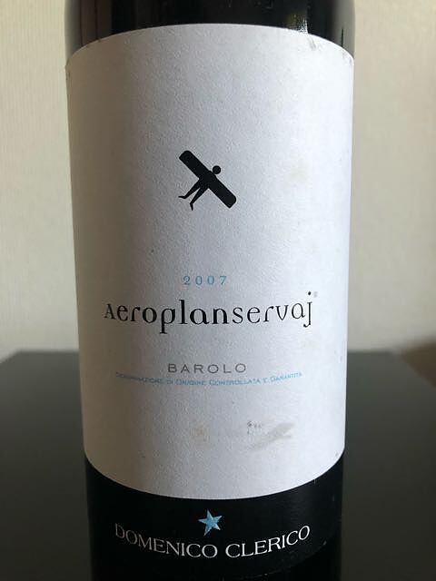 Domenico Clerico Barolo Aeroplanservaj