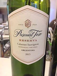 Pascual Toso Reserva Cabernet Sauvignon(パスカル・トソ レゼルヴァ カベルネ・ソーヴィニヨン)