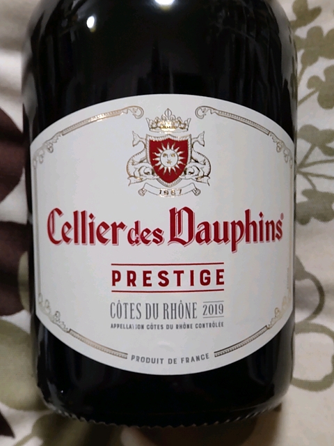 Cellier des Dauphins Côtes du Rhône Prestige Rouge(セリエ・デ・ドーファン コート・デュ・ローヌ プレスティージュ ルージュ)