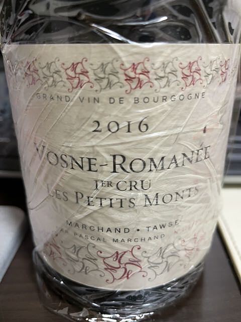 Marchand Tawse Vosne Romanée 1er Cru Les Petits Monts(マルシャン・トーズ ヴォーヌ・ロマネ プルミエ・クリュ レ・プティ・モン)