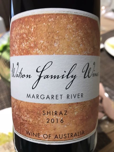 Watson Family Wines Shiraz