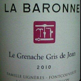 La Baronne Le Grenache Gris de Jean(ラ・バロンヌ ル・グルナッシュ・グリ・ド・ジャン)