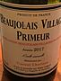 Vincent Charleux Beaujolais Villages Primeur(2017)