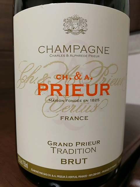 Ch. & A. Prieur Grand Prieur Tradition Brut(プリュール グラン・プリュール トラディション ブリュット)