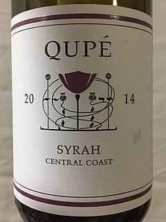 Qupé Central Coast Syrah(キュペ セントラル・コースト シラー)