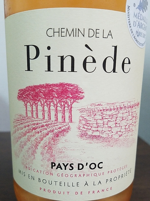 Chemin de la Pinède Pays d'Oc Rosé