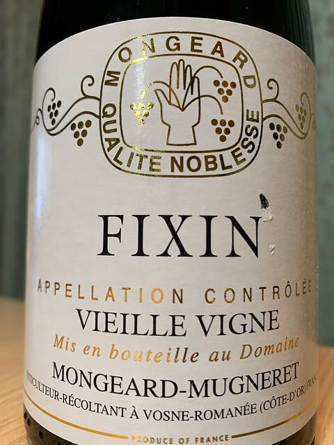 Mongeard Mugneret Fixin Vieille Vigne