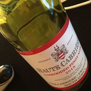 Haute Cabrière Unwooded Pinot Noir 2015
