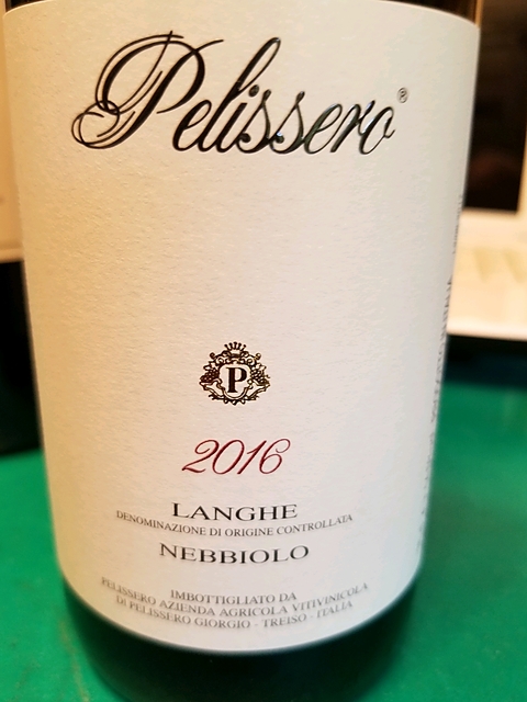 Pelissero Langhe Nebbiolo(ペリッセロ ランゲ ネッビオーロ)