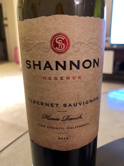 Shannon Reserve Cabernet Sauvignon Home Ranch