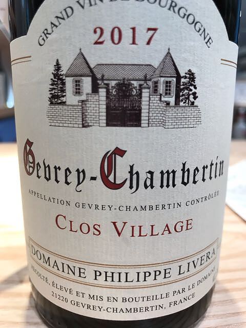 Dom. des Tilleuls (Philippe Livera) Gevrey Chambertin Clos Village