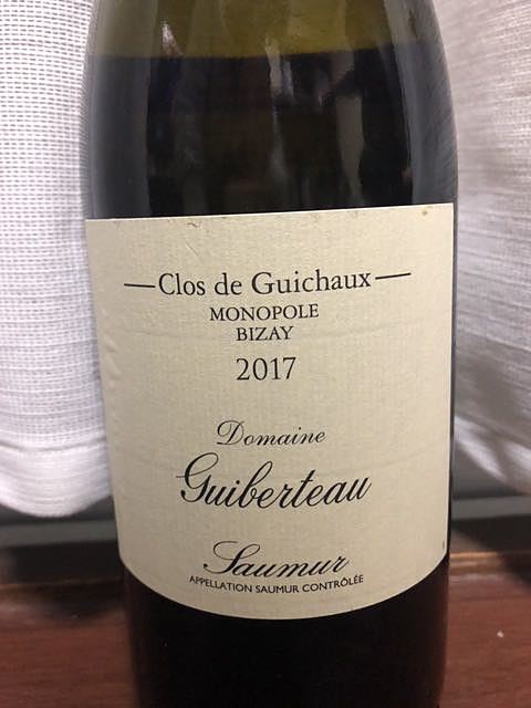 Dom. Guiberteau Clos de Guichaux(ドメーヌ・ギベルトー クロ・ド・ギショー)