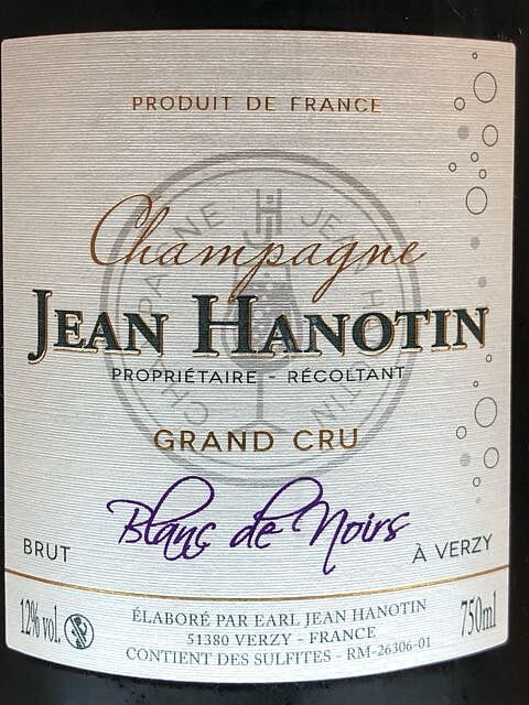 Jean Hanotin Blanc de Noir
