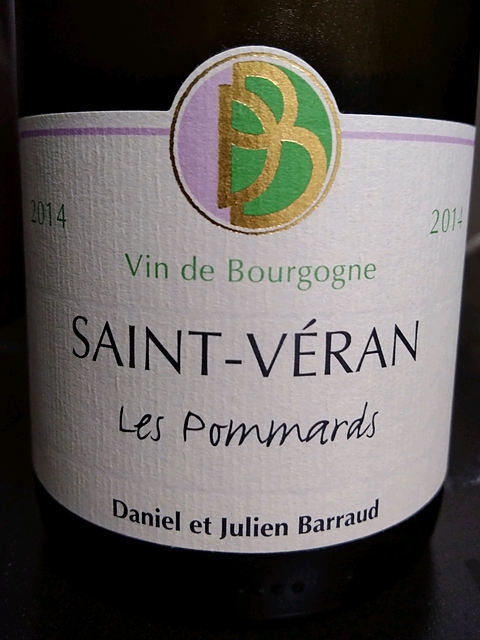 Daniel & Julien Barraud Saint Véran Les Pommards