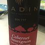 Nadin Bin777 Cabernet Sauvignon