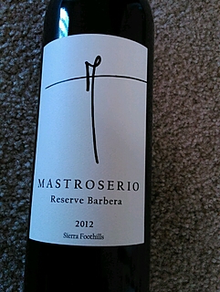 Mastroserio Reserve Barbera