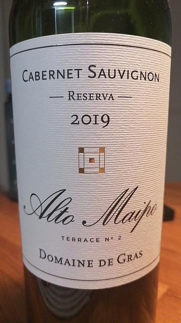 Dom. de Gras Reserva Cabernet Sauvignon Alto Maipo