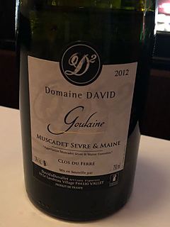 Dom. David Goulaine Muscadet Sèvre et Maine Clos du Ferré