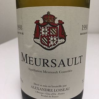 Alexandre Loiseau Meursault(アレクサンドル・ロワゾー ムルソー)