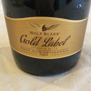 Wolf Blass Gold Label Pinot Noir Chardonnay Sparkling(ウルフ・ブラス ゴールド・ラベル ピノ・ノワール シャルドネ スパークリング)