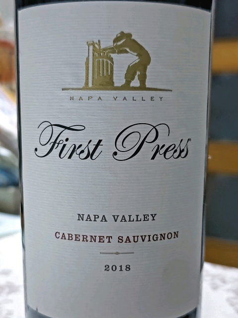 First Press Napa Valley Cabernet Sauvignon(ファースト・プレス ナパ・ヴァレー カベルネ・ソーヴィニヨン)