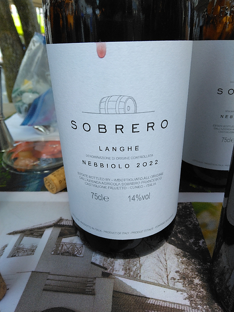 Sobrero Langhe Nebbiolo(ソブレロ ランゲ ネッビオーロ)