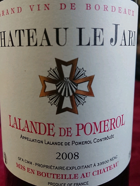 Ch. Le Jard(シャトー・ル・ジャール)