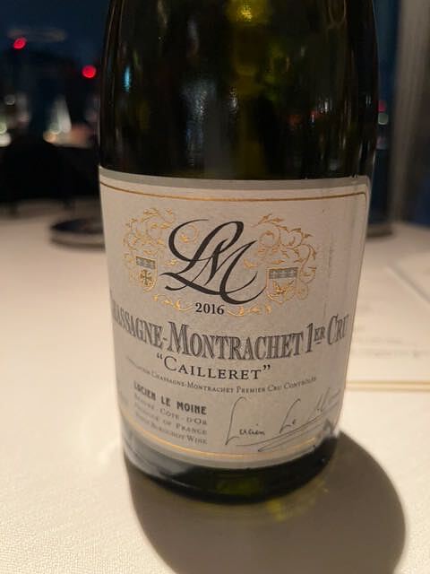 Lucien Le Moine Chassagne Montrachet 1er Cru Le Caillerets